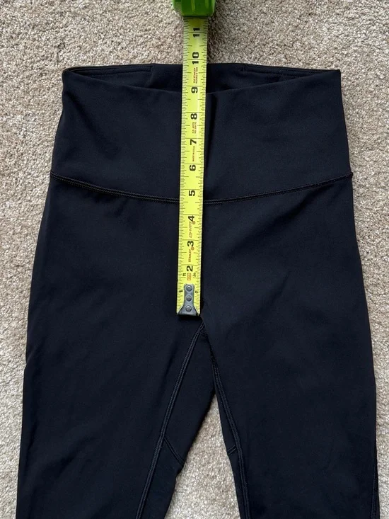 Lululemon Revitalize Crop 21 Black Mesh Leggings Size 4 - Picture 9 of 14
